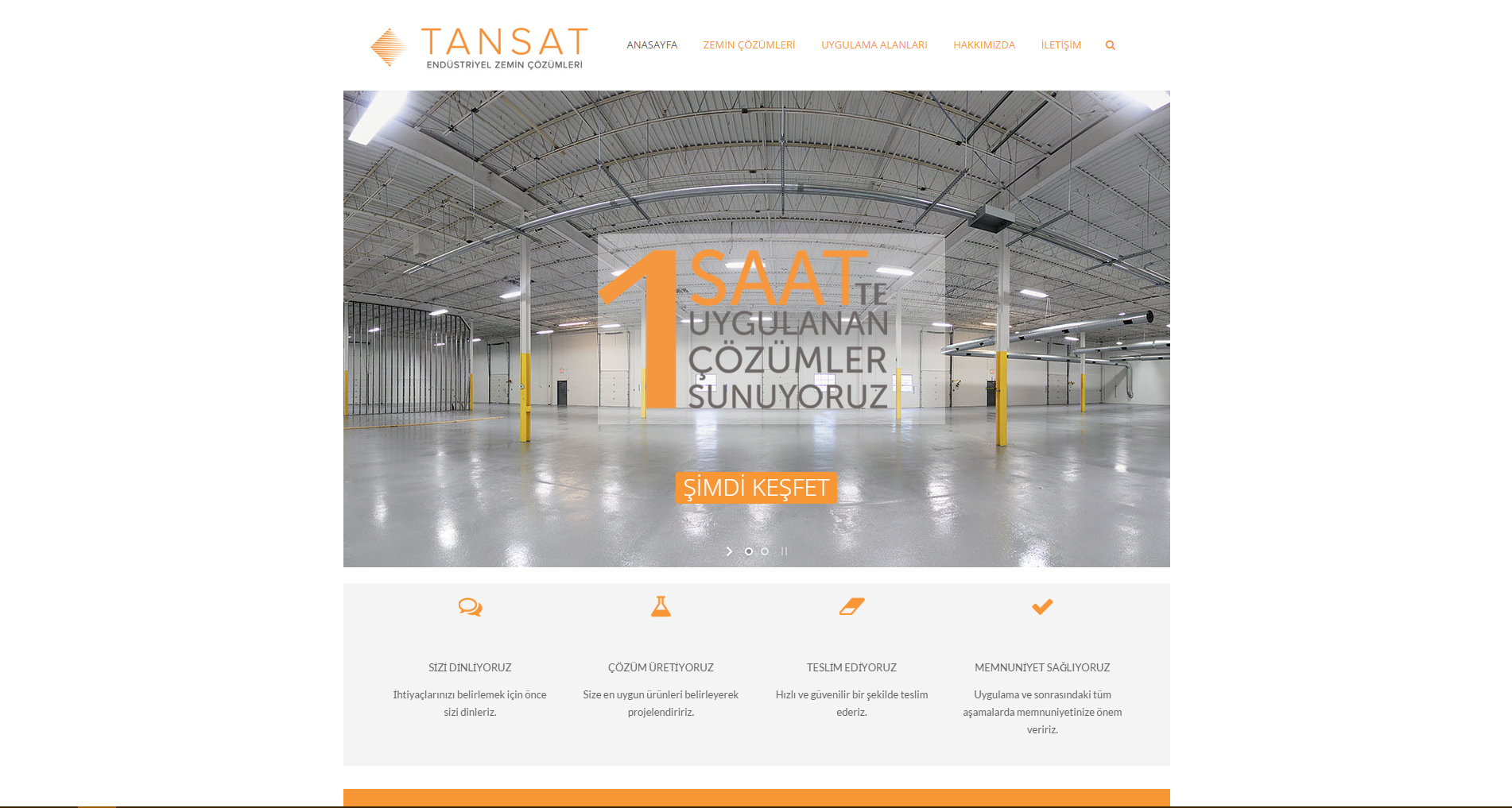 Tansat Website Tasarımı